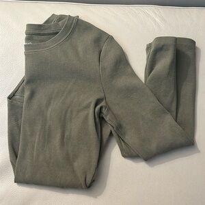 NUUDS Ribbed Long Sleeve Body Suit